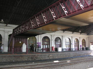 Photograph - Colour, Foot Bridge, Ballarat Railway Precinct, 2017