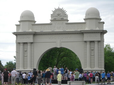 Photograph - Photograph - Colour, Ballarat Arch of Victoria, 2016, c2016