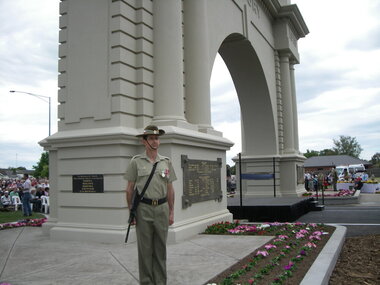 Photograph - Photograph - Colour, Dorothy Wickham, Arch of Victory, Ballarat, 2011, 2011
