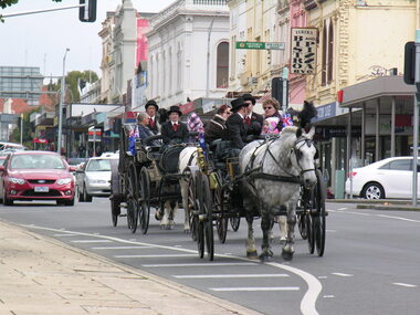 Photograph - Colour, Horses at Ballarat Heritage Weekend, 2013, 2013
