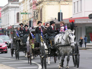Photograph - Colour, Horses at Ballarat Heritage Weekend, 2013, 2013