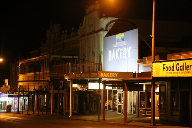 Digital photographs, main street daylesford night, c2012-2016