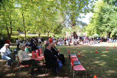 Digital photographs, L.J. Gervasoni, 150 anniversary of the Hepburn Mineral Springs Reserve - crowd, c2006