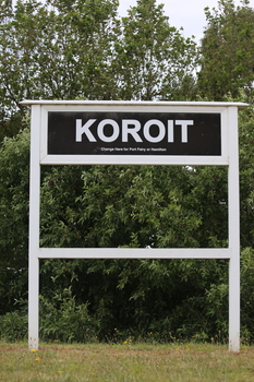 Railway sign