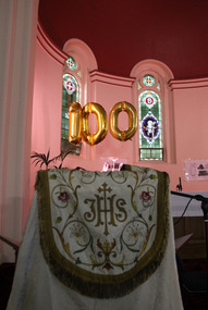 Photograph - Digital photographs, L.J. Gervasoni, St Brigid's Crossley - centenary - balloons, last weekend June 2014