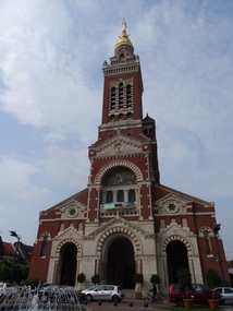 Photograph - Phtotograph - Colour, Ann Gervasoni, Church at Albert, The Somme, France, 2014, 23/07/2014