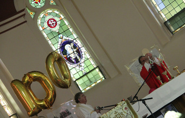 Photograph - Digital photographs, L.J. Gervasoni, St Brigid's Crossley - centenary - Bishop Bird mass, last weekend June 2014