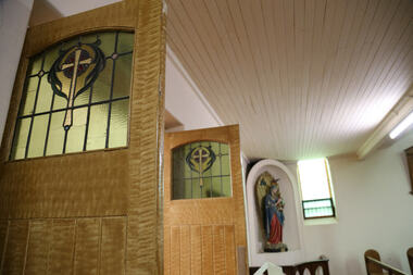 Digital photographs, L.J. Gervasoni, St Brigid's Crossley - centenary - celebrations church, last weekend June 2014