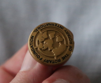 Photograph - Digital photographs, Rotary International, Rotary Foundation Pin, 1990s