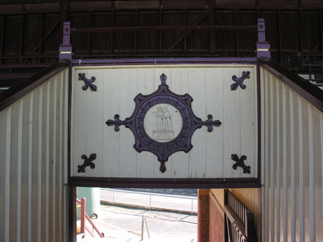 Ballarat Coat of Arms of the City Oval Grandstand, Ballarat