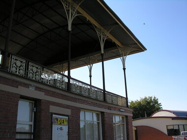 Photograph - Photograph - Colour, Iron lace, Grandstand, City Oval, Ballarat, c2014