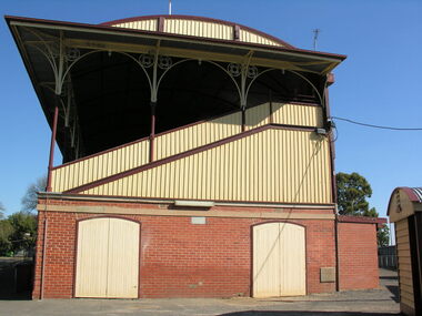 Photograph - Photograph - Colour, End of Grandstand, City Oval, Ballarat, c2015