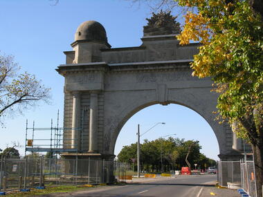 Photograph - Photograph - Colour, Lisa Gervasoni, Ballarat Avenue of Honour during Restoration