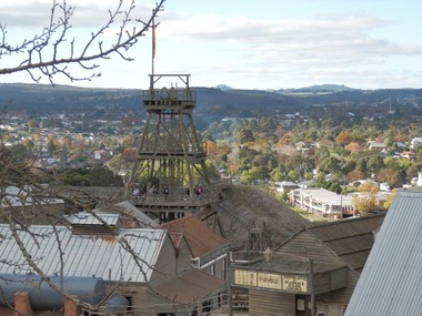 Photograph - Photograph - Colour, Clare Gervasoni, Poppet Head, Sovereign Hill, 22/11/2021
