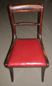 Chair formerly used at Craig's Hotel, Ballarat