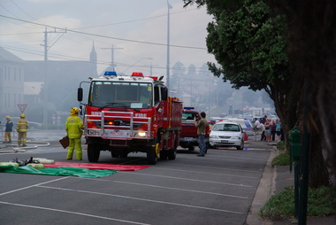 Digital Photograph, L.J. Gervasoni, Criterion Hotel Fire Warrnambool, Feb 2010