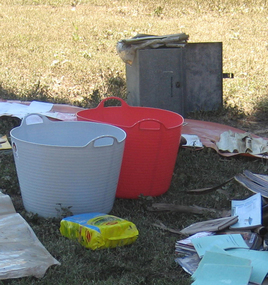 Photograph - Colour, Flood recovery, Carisbrook