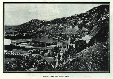 Image - Black and White, ANZAC Cove, 25th April 1915