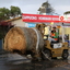 Moving a hay bail