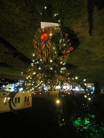 Digital photographs, L.J. Gervasoni, Sturt St Gardens Night Christmas, c2015