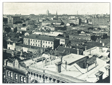 Image, Melbourne, From the Equitable Building, Looking North-East