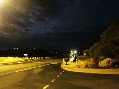 Digital photographs, L.J. Gervasoni, Warrnambool at night, c2015