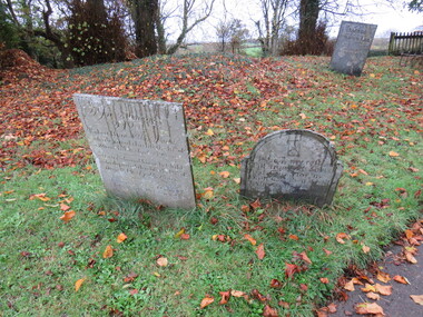 Photograph - Colour, Churchyard, Alwington, Devon, England
