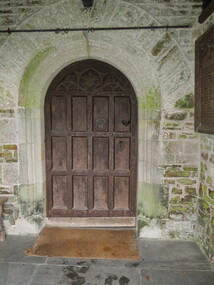 Photograph - Colour, Door on Church, Alwington, Devon, England