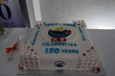 St Peter's Ballarat 150th Anniversary Cake