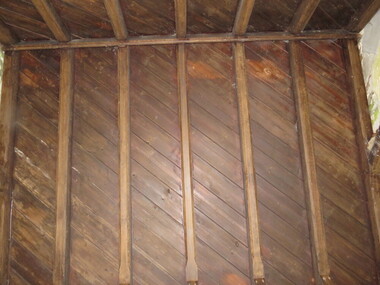 Photograph - Colour, Roof on porch, Church, Alwington, Devon, England