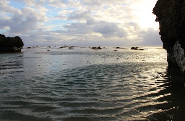 Digital photographs, L.J. Gervasoni, Hopkins River Mouth blocked, c2010 - 2017