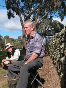 Photograph - Colour, Clare Gervasoni, Maurie Gervasoni at Yandoit Creek, 2006, 2006