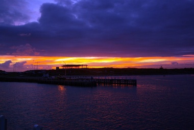 Digital photographs, L.J. Gervasoni, Harbour Pavilion under construction, c2010