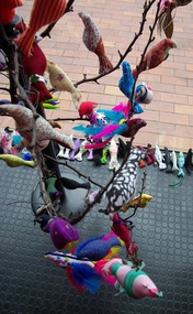 Photograph - Digital photographs, L.J. Gervasoni, Some of Lisa Gervasoni's Birds in the Tweet Exhibition, c2012