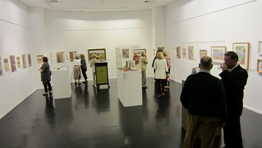 Digital photographs, L.J. Gervasoni, Makers and Shapers Exhibition Warrnambool - opening, April 2012