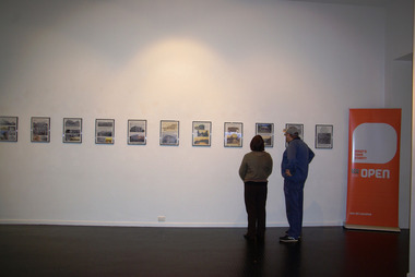 Digital photographs, L.J. Gervasoni, 'Now and Then' Exhibition at Warrnambool Art Gallery, 04/2011