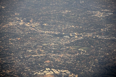 Digital photographs, L.J. Gervasoni, Kew from the Air, c2014
