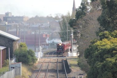 Photograph - Colour, Clare Gervasoni, Steam Train at Ballarat, 2016, 07/05/2016