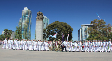 Digital photographs, L.J. Gervasoni, ANZAC Day at the Melbourne Shrine of Remembrance, 2014