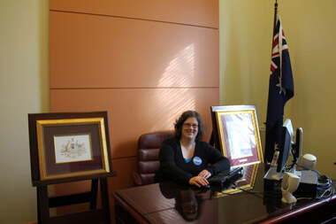 Digital photographs, L.J. Gervasoni, Malvern Town Hall - Lisa, 2013