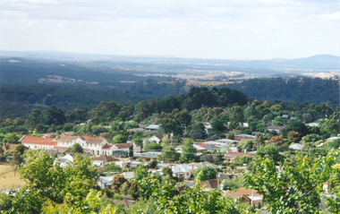 Photograph - Colour, Daylesford Hospital From Wombat Hill, 2000