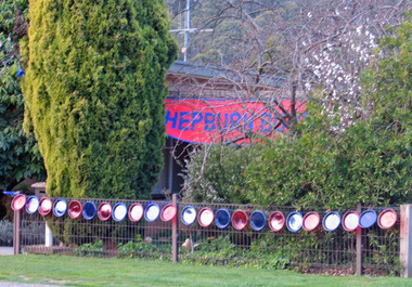 Digital photographs, L.J. Gervasoni, Hepburn Burras decorations, c2004