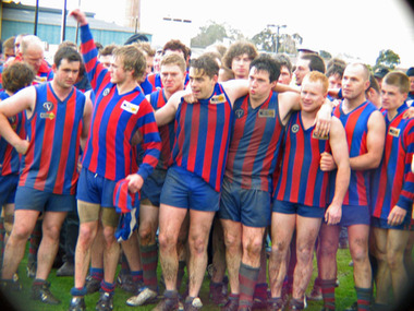 Digital photographs, L.J. Gervasoni, Hepburn Burras Reserves Premiers 2004, c2004