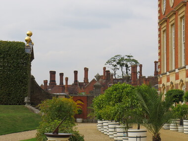 Photograph - Colour, Chimneys and Gargoyles, Hampton Palace