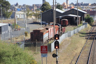 Photograph - Colour, L.J. Gervasoni, Ballarat East Station, 2016, 15/05/2016
