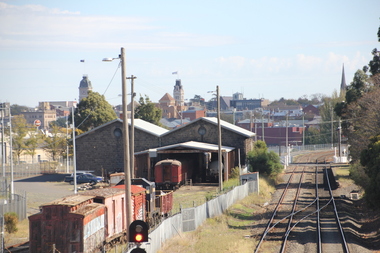 Photograph - Photograph - Colour, L.J. Gervasoni, Ballarat East Station, 2016, 15/05/2016