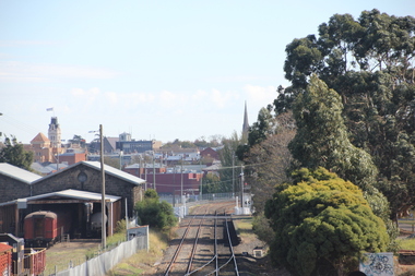 Photograph - Photograph - Colour, L.J. Gervasoni, Ballarat East Station, 2016, 15/05/2016