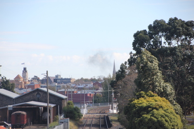 Photograph - Colour, L.J. Gervasoni, Ballarat East Station, 2016, 15/05/2016