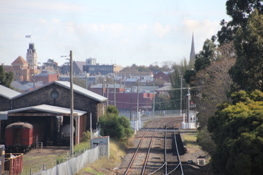 Photograph - Photograph - Colour, L.J. Gervasoni, Ballarat East Station, 2016, 15/05/2016