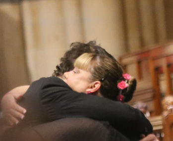 Digital photographs, L.J. Gervasoni, Connie Johnson Memorial Service - St Paul's - Sam and Sharon, 2017